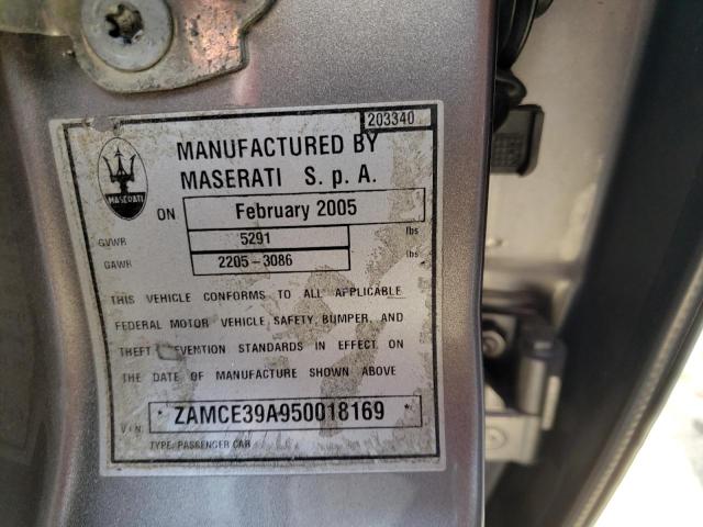 Photo 9 VIN: ZAMCE39A950018169 - MASERATI QUATTROPOR 