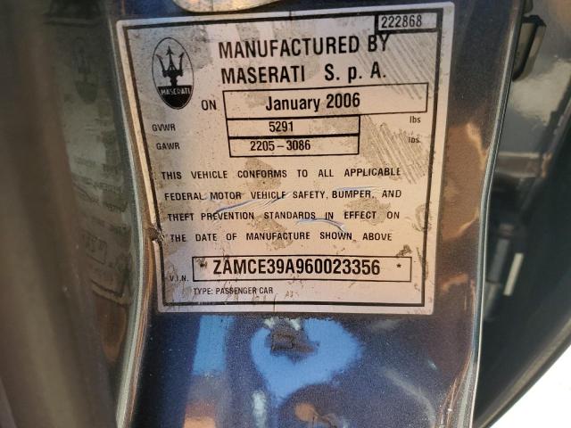 Photo 11 VIN: ZAMCE39A960023356 - MASERATI QUATTROPOR 