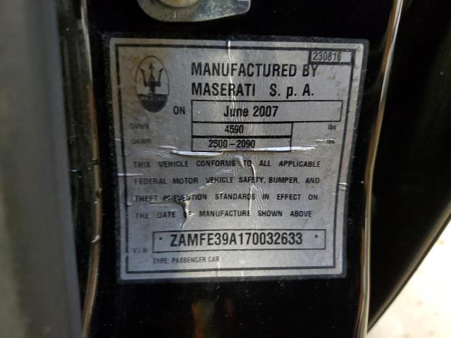 Photo 11 VIN: ZAMFE39A170032633 - MASERATI QUATTROPOR 