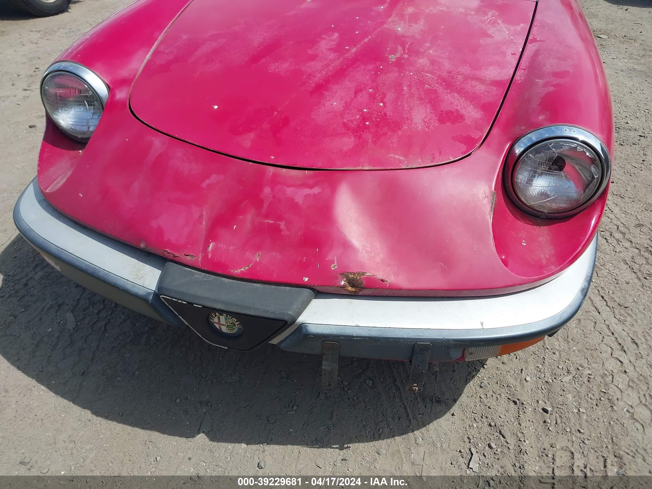 Photo 5 VIN: ZARBA12G7L6001885 - ALFA-ROMEO SPIDER 