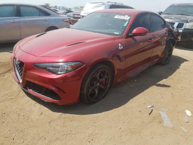 Photo 1 VIN: ZARFAEAV1J7581909 - ALFA ROMEO GIULIA QUA 