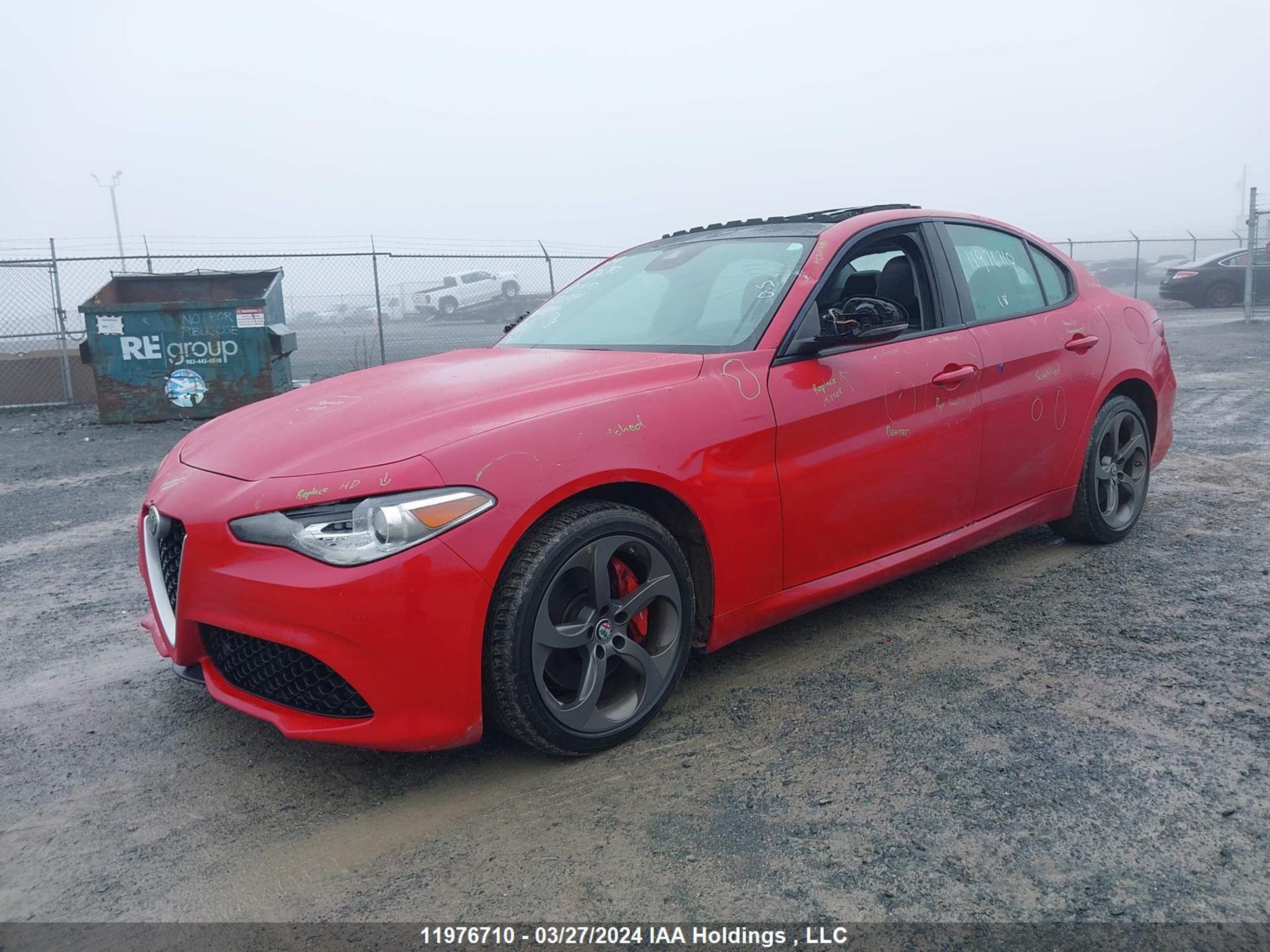 Photo 1 VIN: ZARFAEDN6J7580394 - ALFA-ROMEO GIULIA 