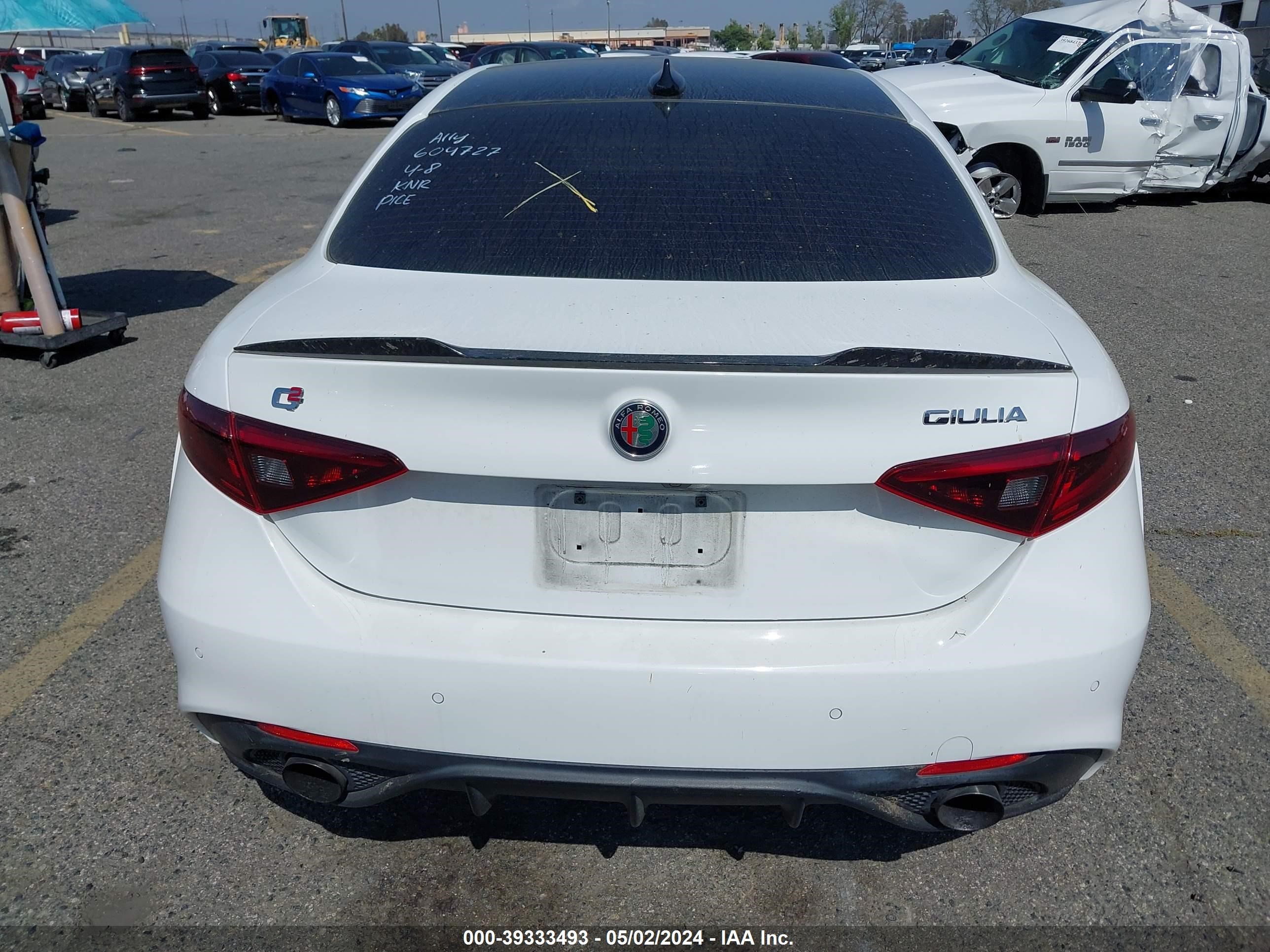 Photo 15 VIN: ZARFAMBNXK7604727 - ALFA ROMEO GIULIA 