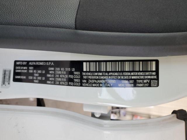 Photo 13 VIN: ZASPAJAN6N7D30095 - ALFA-ROMEO STELVIO 