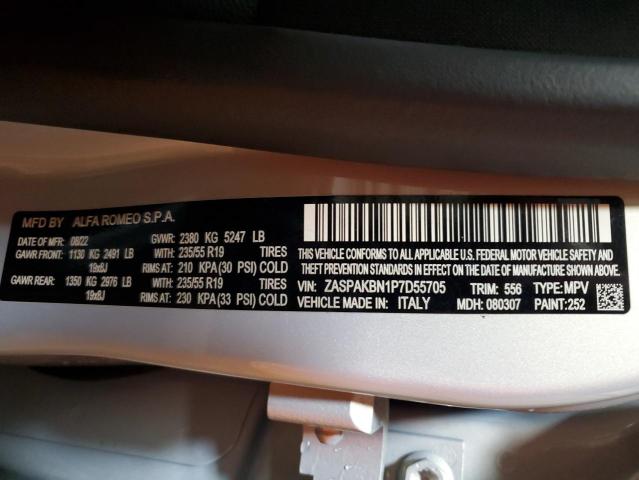 Photo 12 VIN: ZASPAKBN1P7D55705 - ALFA-ROMEO STELVIO 