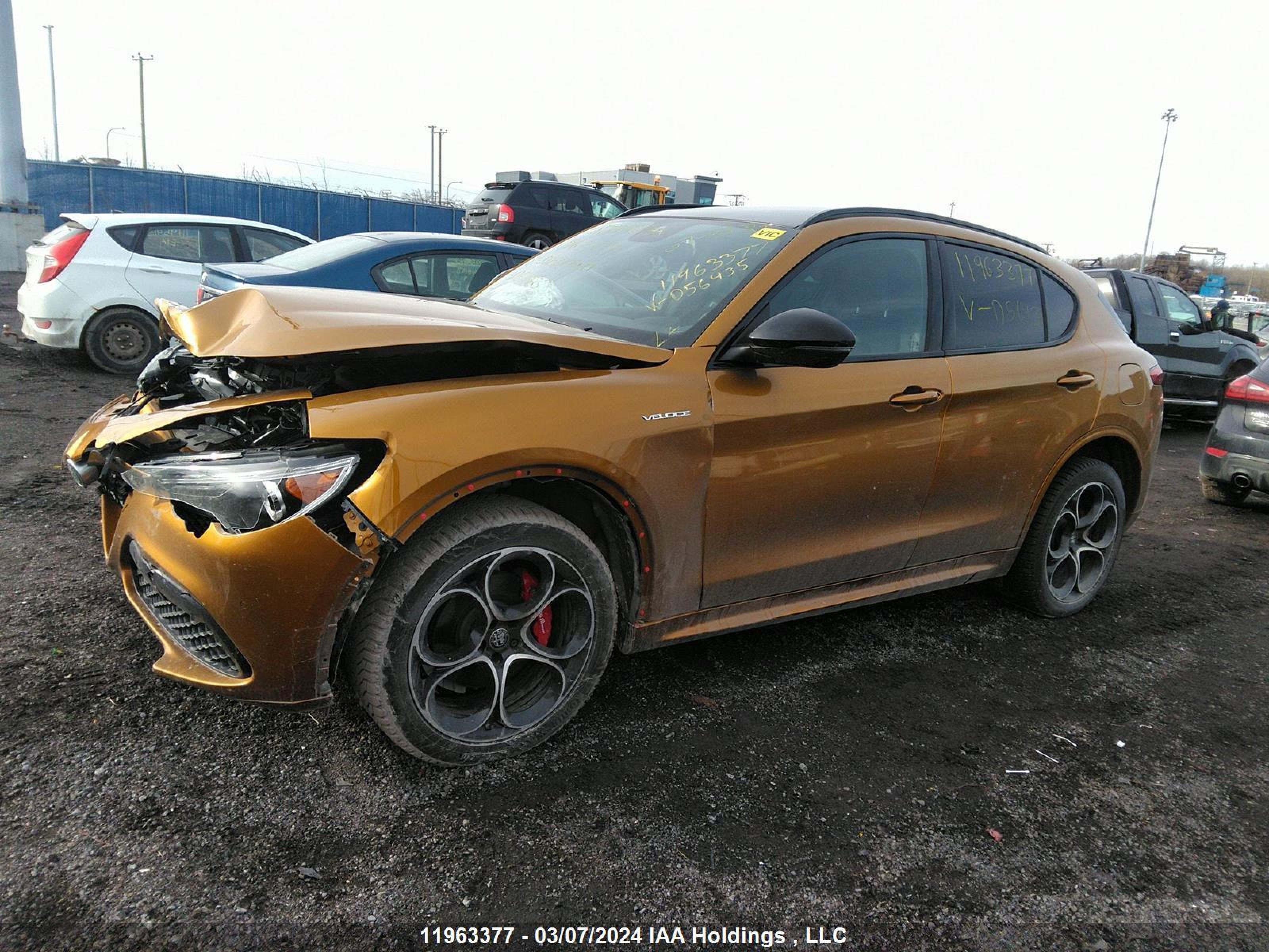 Photo 1 VIN: ZASPAKBN3P7D56435 - ALFA-ROMEO STELVIO 