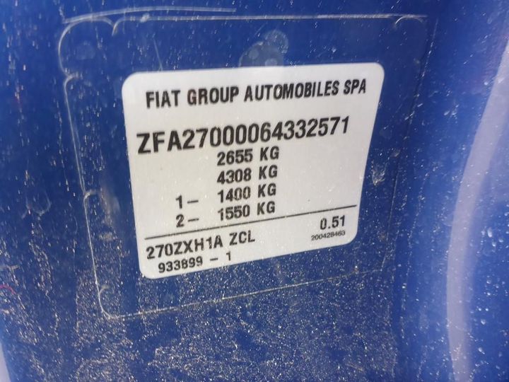 Photo 12 VIN: ZFA27000064332571 - FIAT SCUDO 