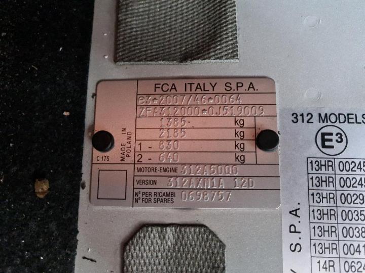 Photo 9 VIN: ZFA3120000J519009 - FIAT 500C 