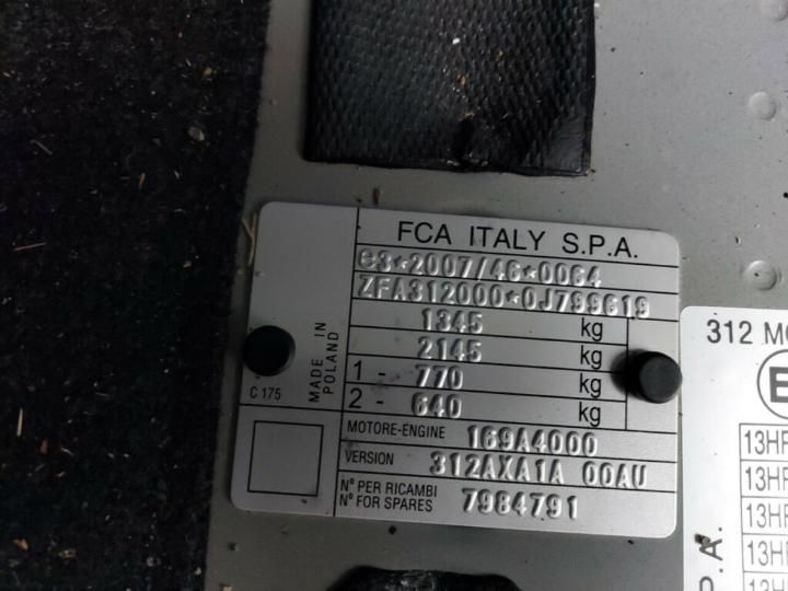 Photo 31 VIN: ZFA3120000J799619 - FIAT 500 