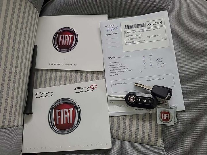 Photo 12 VIN: ZFA3120000JA14997 - FIAT 500 