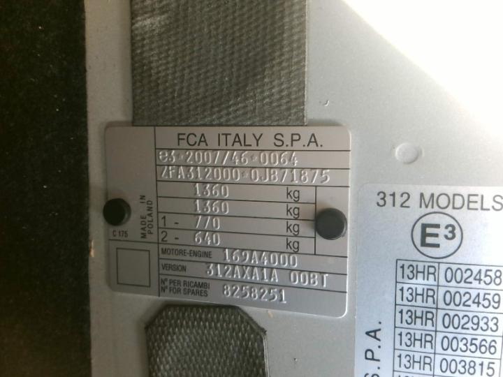 Photo 9 VIN: ZFA3120000JB71875 - FIAT 500 