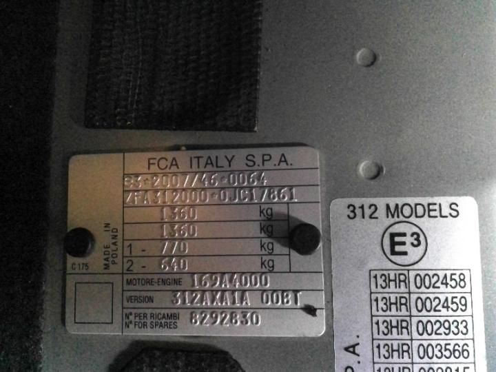 Photo 8 VIN: ZFA3120000JC17861 - FIAT 500C 