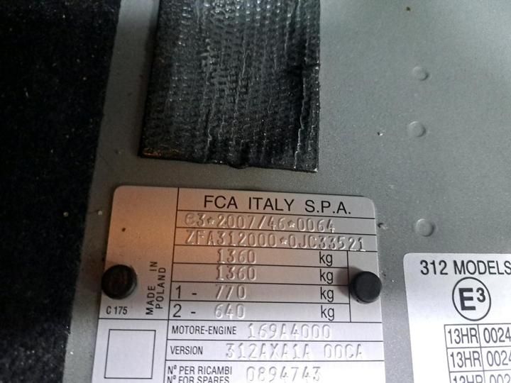 Photo 10 VIN: ZFA3120000JC33521 - 30 FIAT 500C 