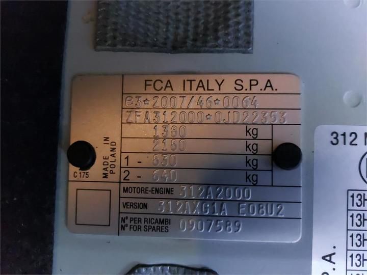 Photo 8 VIN: ZFA3120000JD22353 - FIAT 500C 