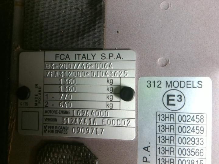 Photo 9 VIN: ZFA3120000JD43625 - FIAT 500 