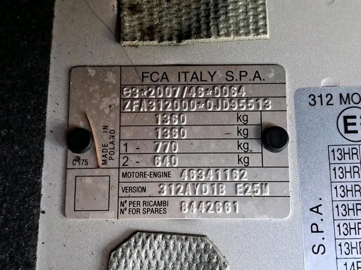 Photo 15 VIN: ZFA3120000JD95513 - 0 FIAT 50C 