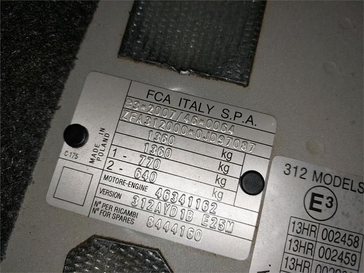 Photo 11 VIN: ZFA3120000JD97087 - FIAT 500C 