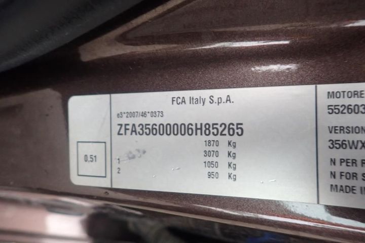 Photo 11 VIN: ZFA35600006H85265 - FIAT TIPO SW 