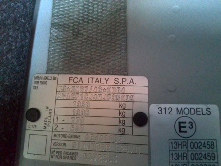 Photo 7 VIN: ZFACF1CJ4MJF35039 - FIAT 500 