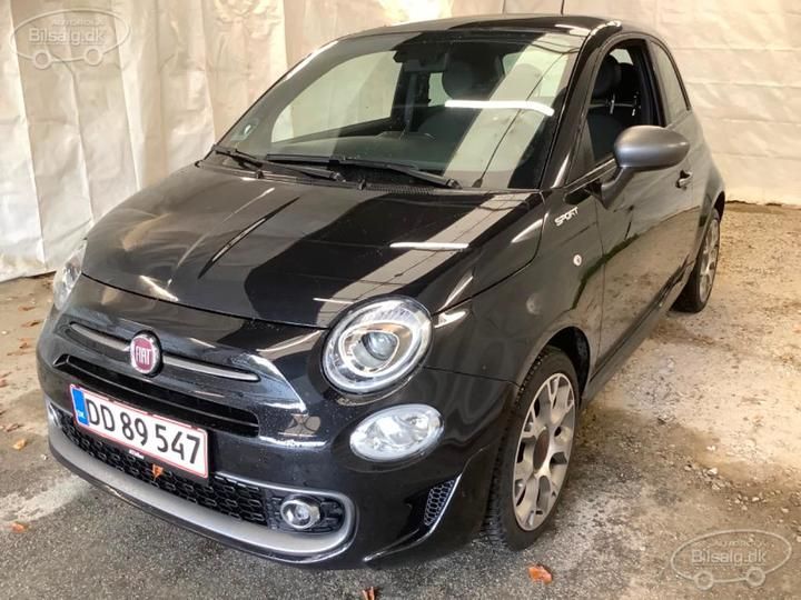 Photo 1 VIN: ZFACF1DJ2NJF53037 - FIAT 500 HATCHBACK 