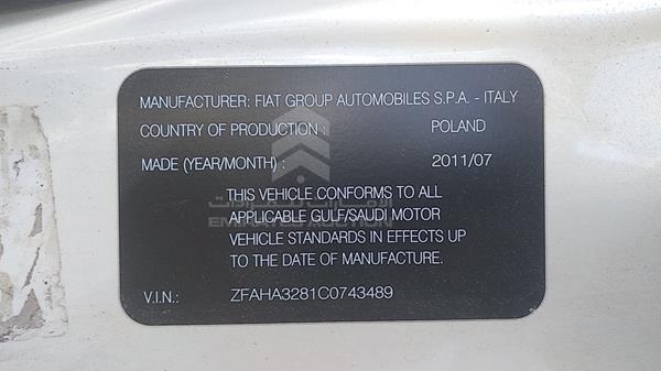 Photo 3 VIN: ZFAHA3281C0743489 - FIAT 500 