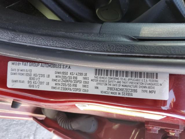 Photo 12 VIN: ZFBCFACH1EZ023196 - FIAT 500L LOUNG 