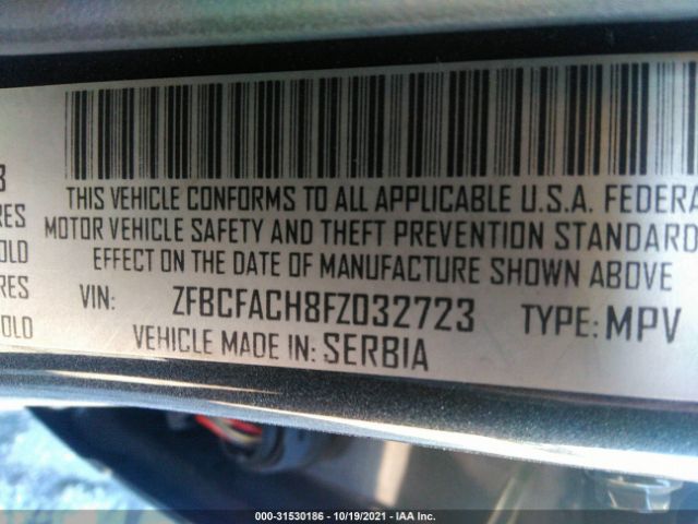 Photo 8 VIN: ZFBCFACH8FZ032723 - FIAT 500L 