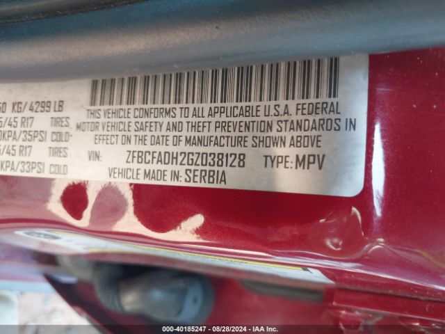 Photo 8 VIN: ZFBCFADH2GZ038128 - FIAT 500L 