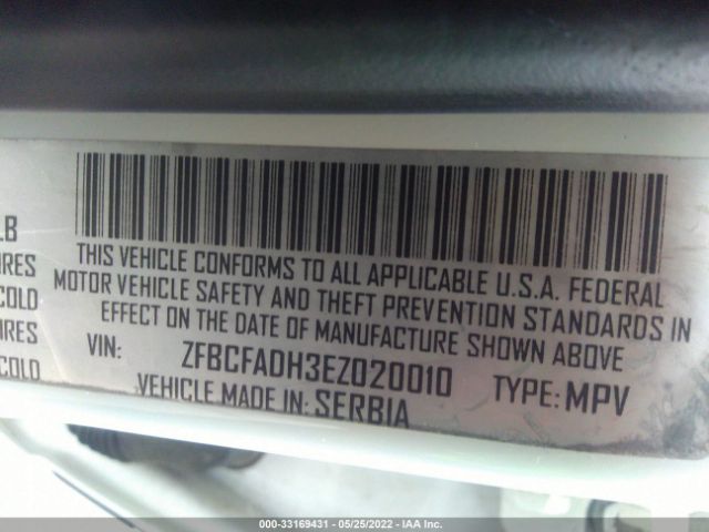 Photo 8 VIN: ZFBCFADH3EZ020010 - FIAT 500L 