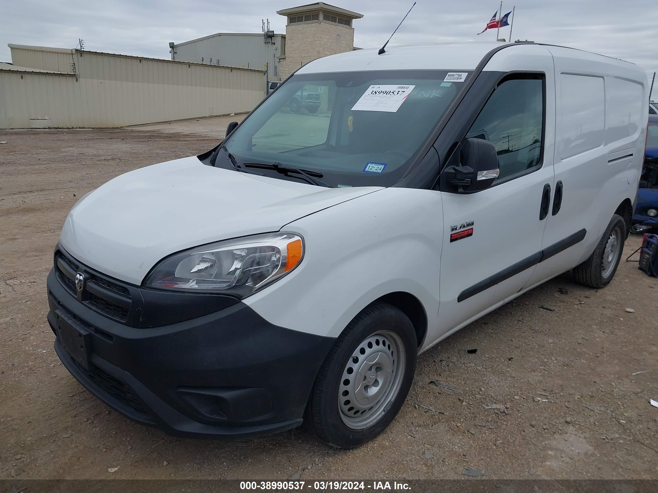 Photo 1 VIN: ZFBERFAB0H6D27656 - RAM PROMASTER CITY 