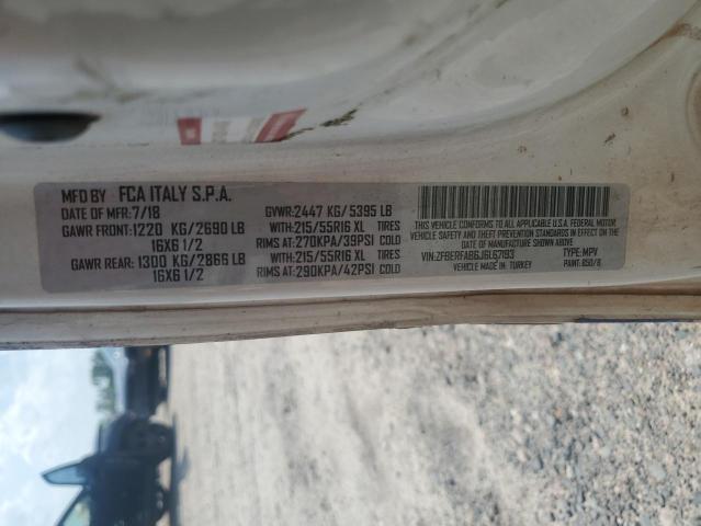 Photo 12 VIN: ZFBERFAB6J6L67193 - RAM PROMASTER 