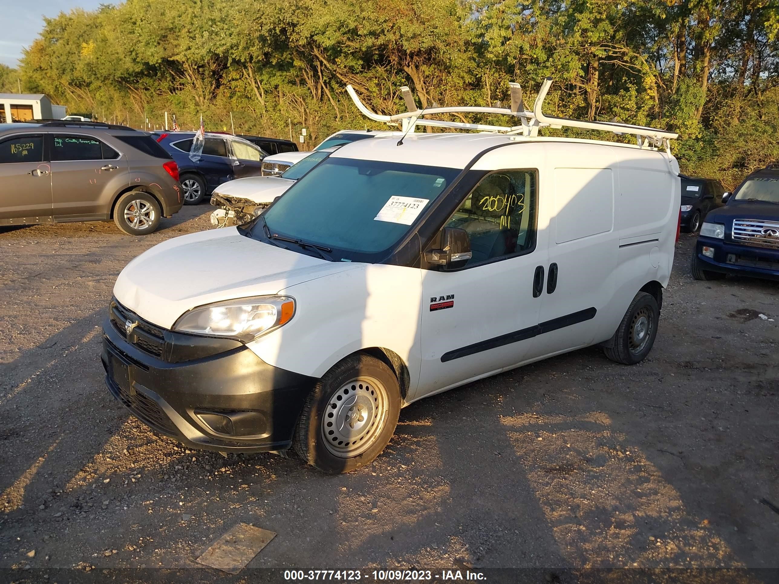 Photo 1 VIN: ZFBERFAT6G6C44112 - RAM PROMASTER CITY CARGO VAN 