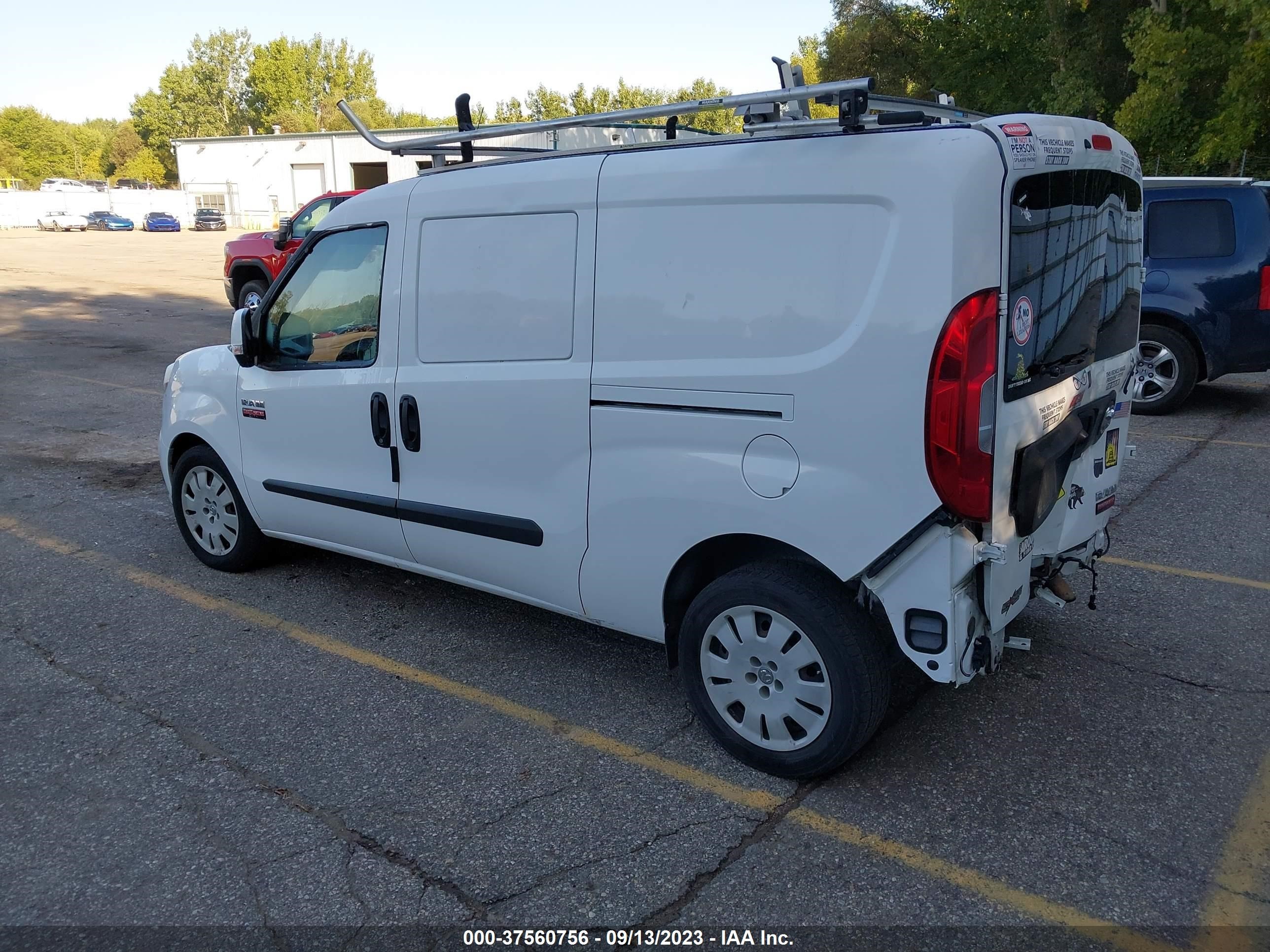 Photo 2 VIN: ZFBERFBB0J6H99019 - RAM PROMASTER CITY 