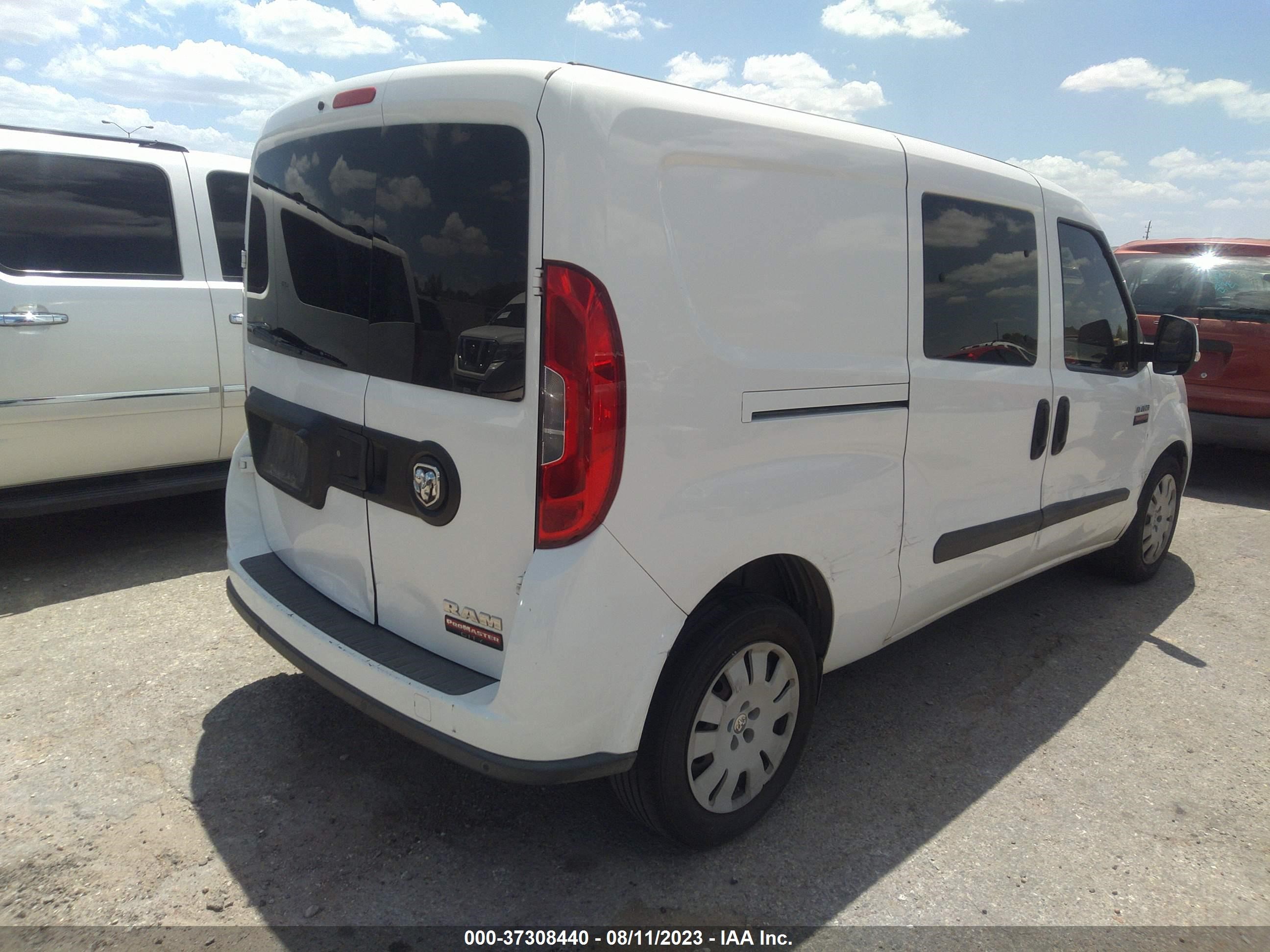 Photo 3 VIN: ZFBERFBT0F6A67909 - RAM PROMASTER CITY CARGO VAN 