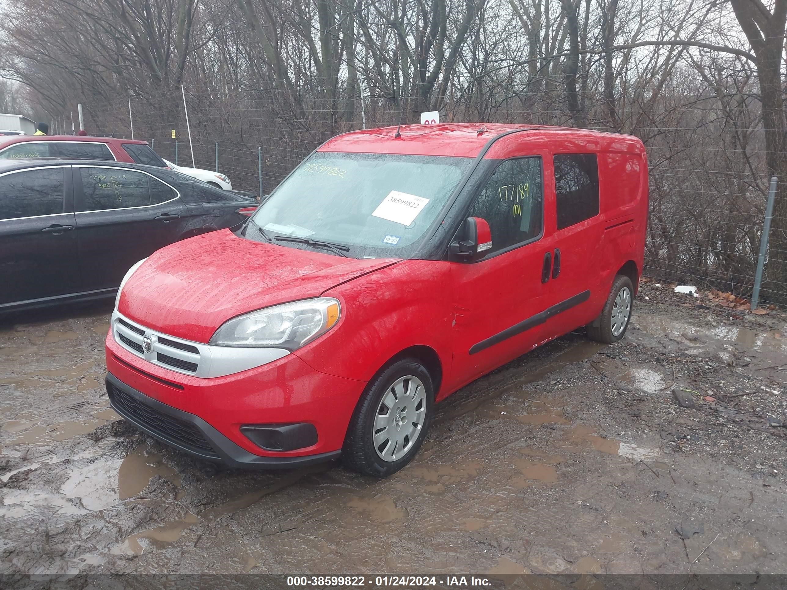 Photo 1 VIN: ZFBERFBT9G6B26537 - RAM PROMASTER CITY 