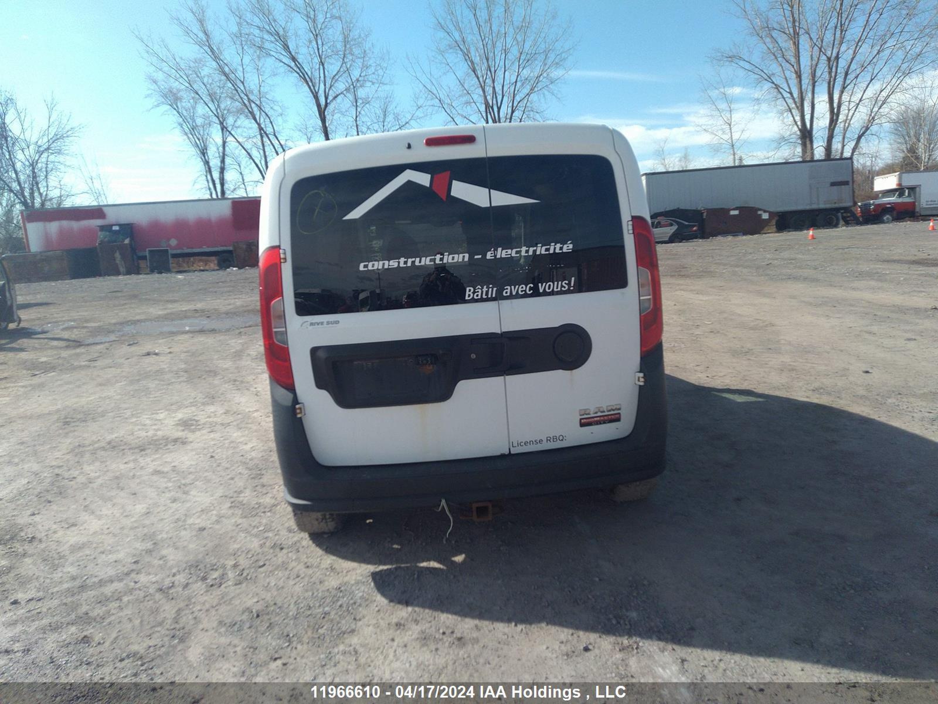 Photo 16 VIN: ZFBERFCTXF6951450 - RAM PROMASTER CITY 