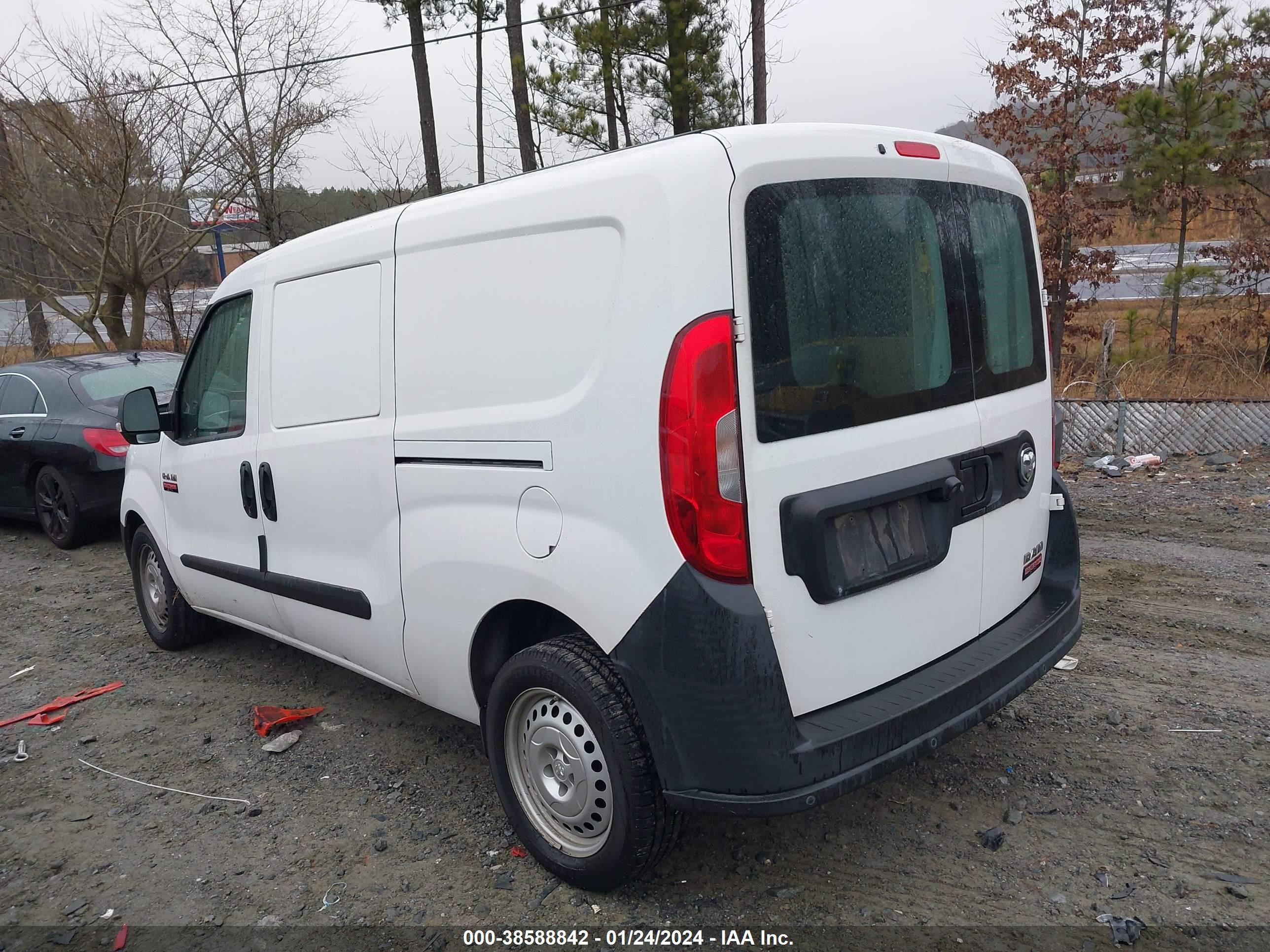 Photo 2 VIN: ZFBHRFAB0K6N67419 - RAM PROMASTER CITY 