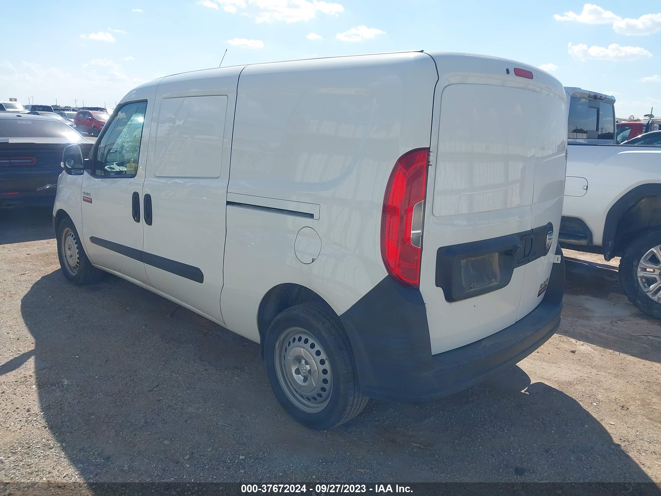 Photo 2 VIN: ZFBHRFAB2K6N50296 - RAM PROMASTER CITY 