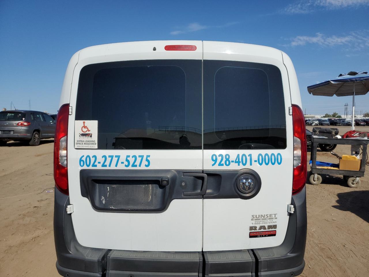 Photo 5 VIN: ZFBHRFAB8K6M11628 - RAM PROMASTER CITY 