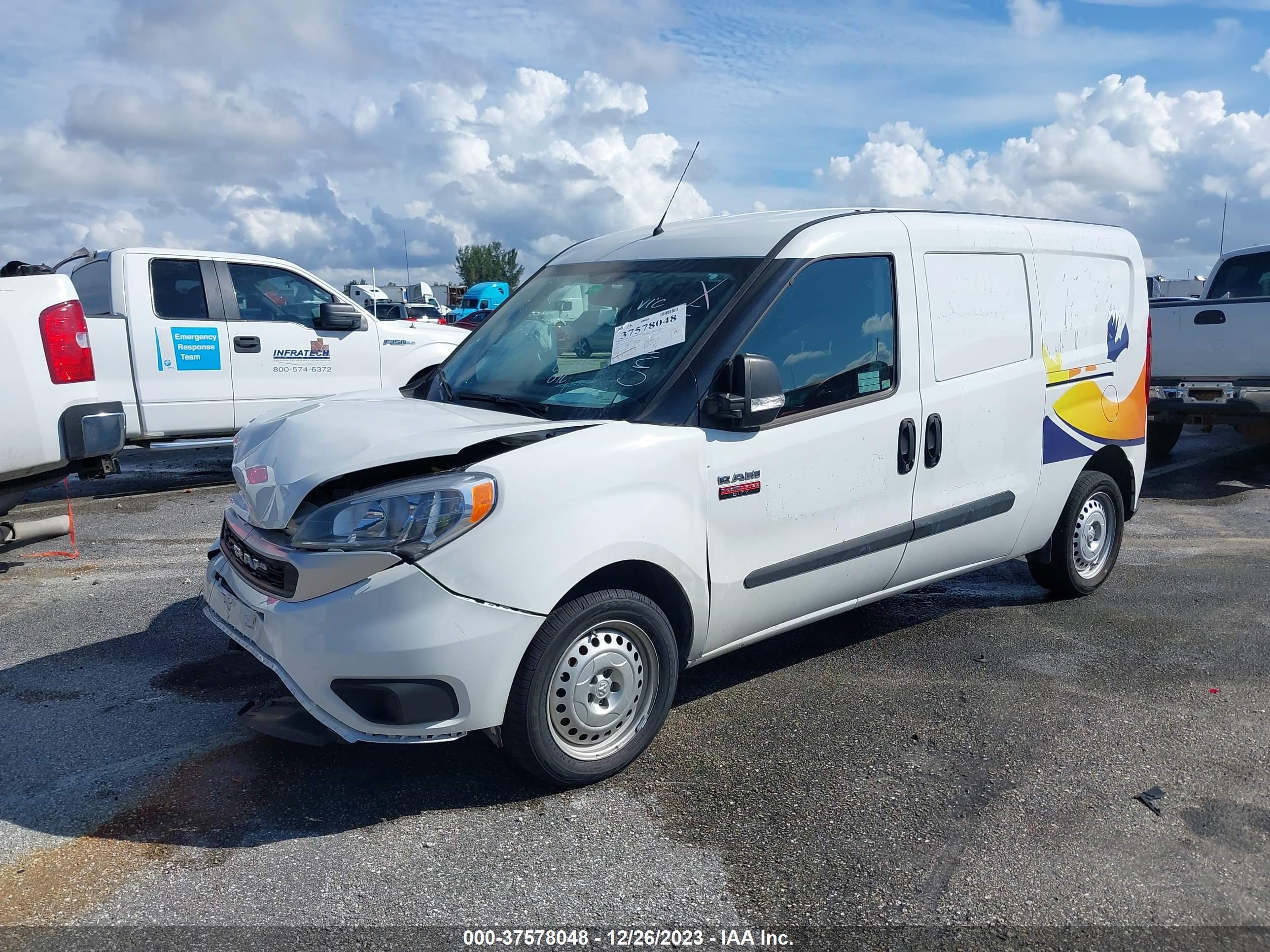 Photo 1 VIN: ZFBHRFAB9N6W63456 - RAM PROMASTER CITY 