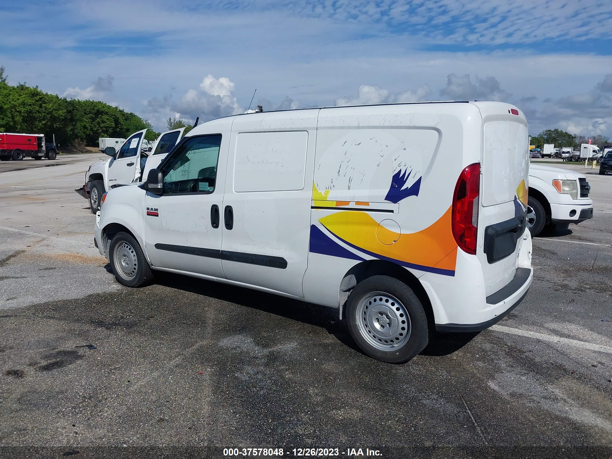 Photo 2 VIN: ZFBHRFAB9N6W63456 - RAM PROMASTER CITY 