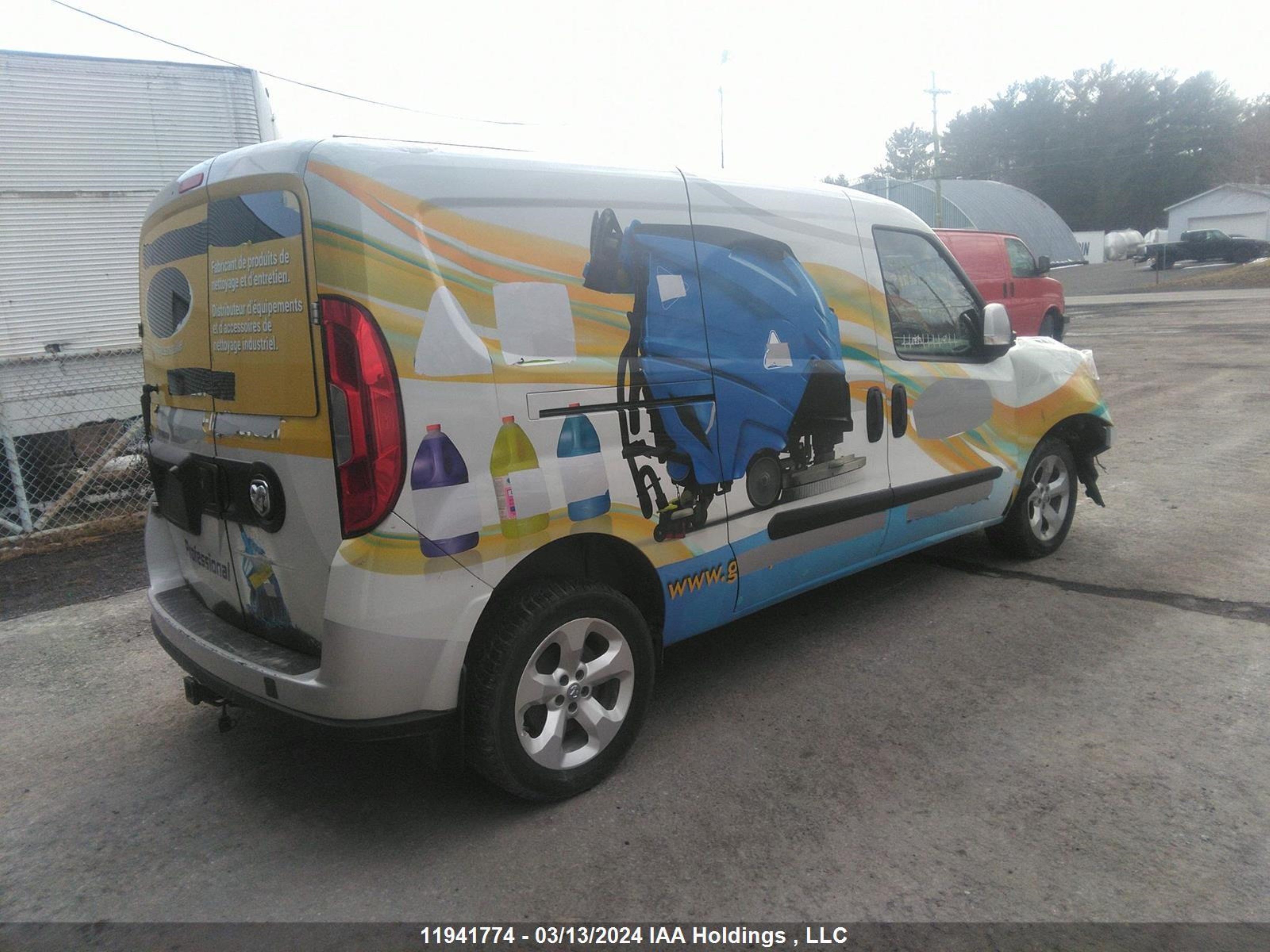 Photo 3 VIN: ZFBHRFDB1K6M26239 - RAM PROMASTER CITY 