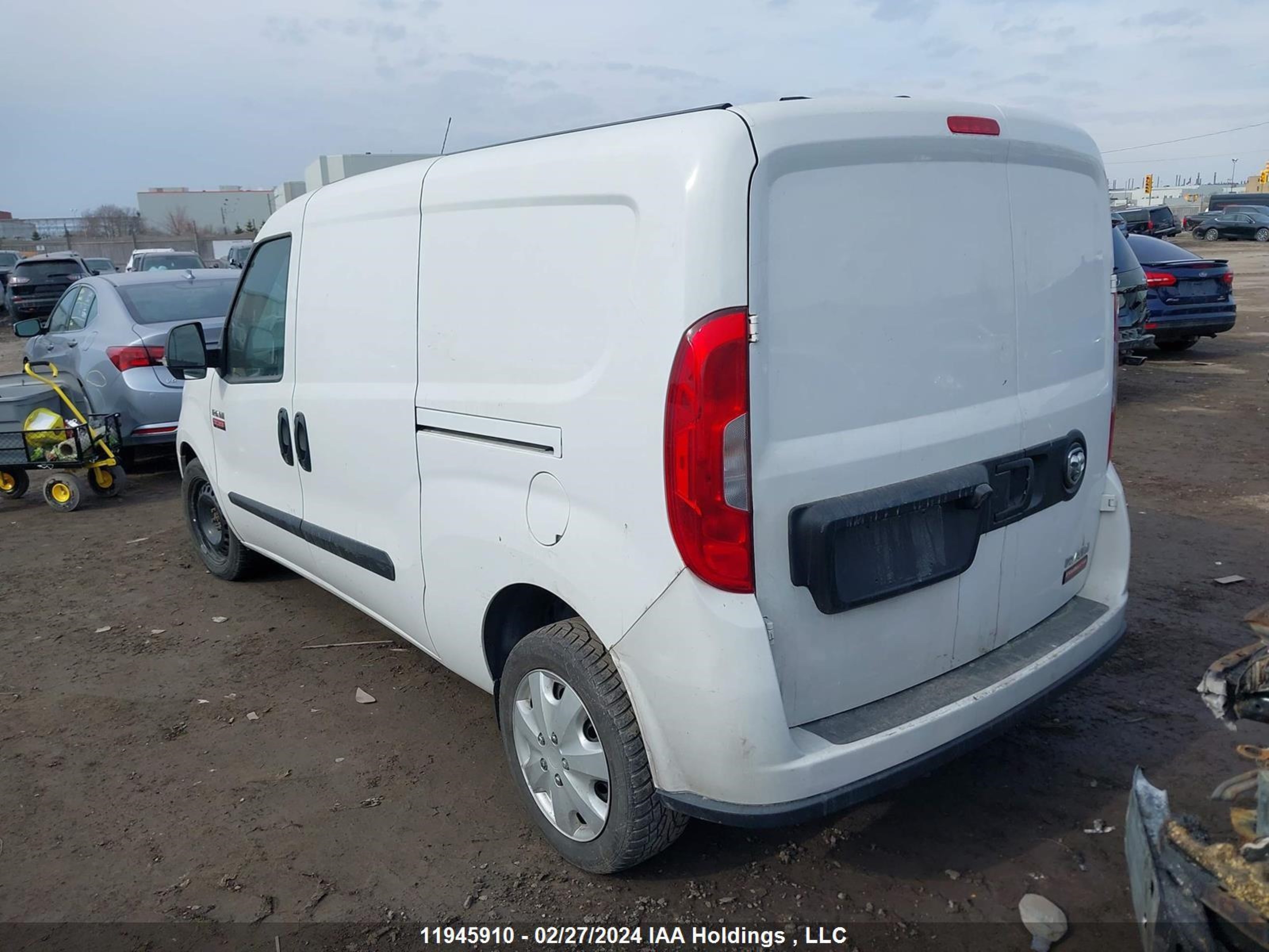 Photo 2 VIN: ZFBHRFDB8L6S40912 - RAM PROMASTER CITY 