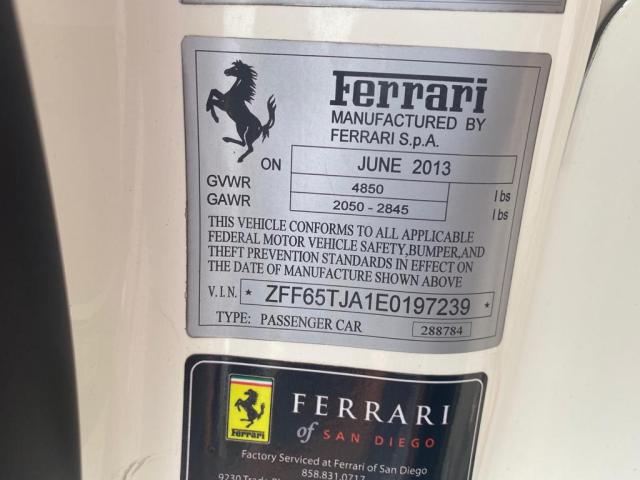 Photo 9 VIN: ZFF65TJA1E0197239 - FERRARI CALIFORNIA 