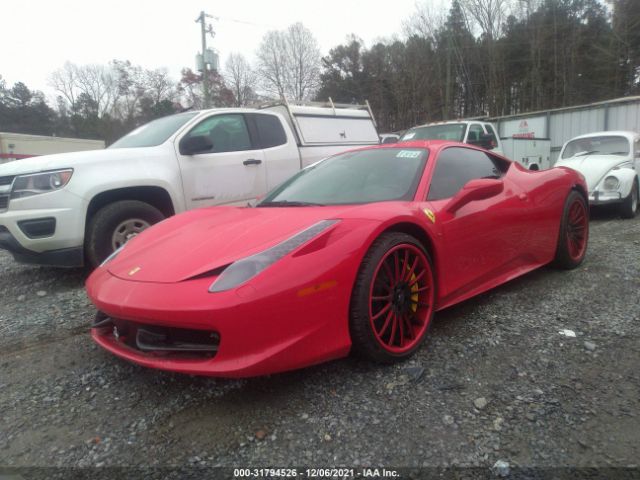 Photo 1 VIN: ZFF67NFA1B0178698 - FERRARI 458 ITALIA 