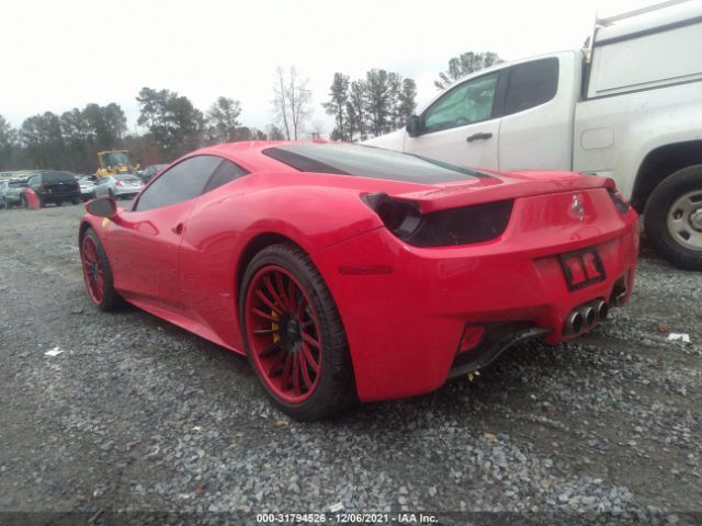 Photo 2 VIN: ZFF67NFA1B0178698 - FERRARI 458 ITALIA 