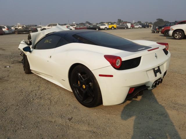 Photo 2 VIN: ZFF67NFA3B0182400 - FERRARI 458 ITALIA 