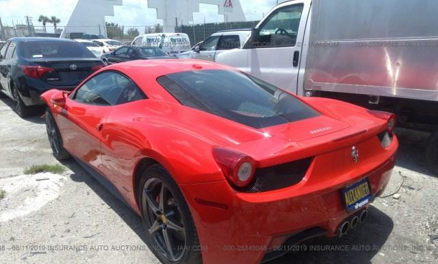 Photo 2 VIN: ZFF67NFA5A0174250 - FERRARI 458 ITALIA 