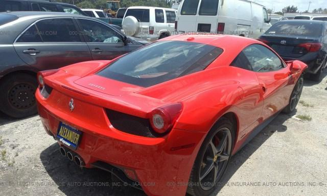 Photo 3 VIN: ZFF67NFA5A0174250 - FERRARI 458 ITALIA 