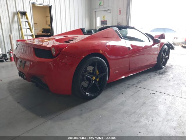 Photo 3 VIN: ZFF68NHAXD0190930 - FERRARI 458 SPIDER 